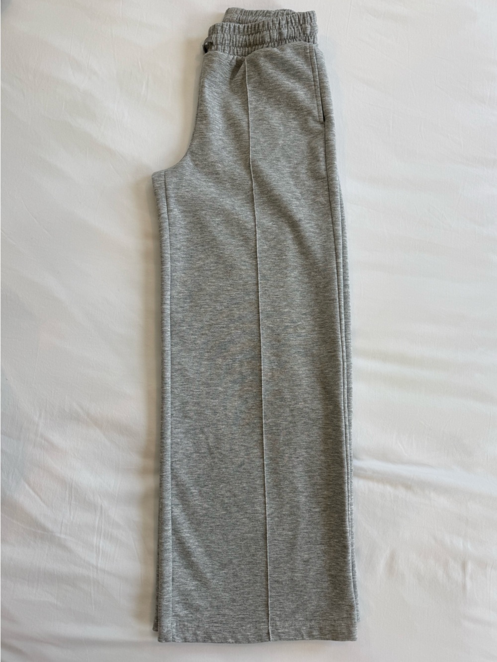 90 Degree Grey Sweatpants with Drawstring - Picture 4 of 4